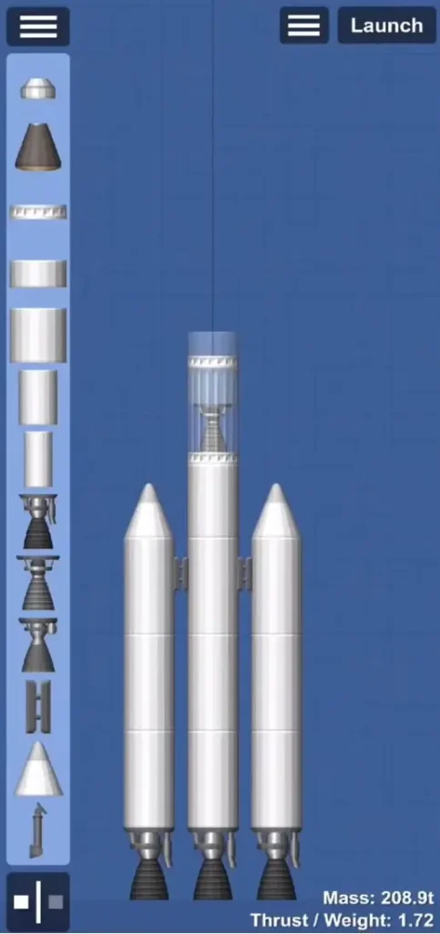 Spaceflight Simulator Mod APK Rocket